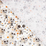 Popeline de coton Skeleton - Ribes y Casals