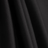 Tissu Gabardine noir - Ribes y Casals