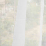 Rideau uni blanc naturel - Ribes y Casals