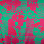 Satin imprimé Jira magenta - Ribes y Casals
