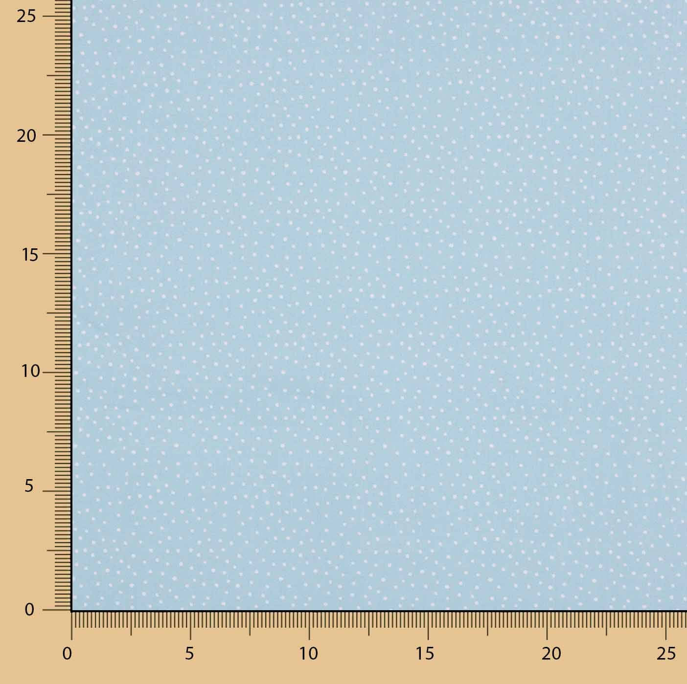Percal imprimé à pois blancs et bleus - Ribes y Casals
