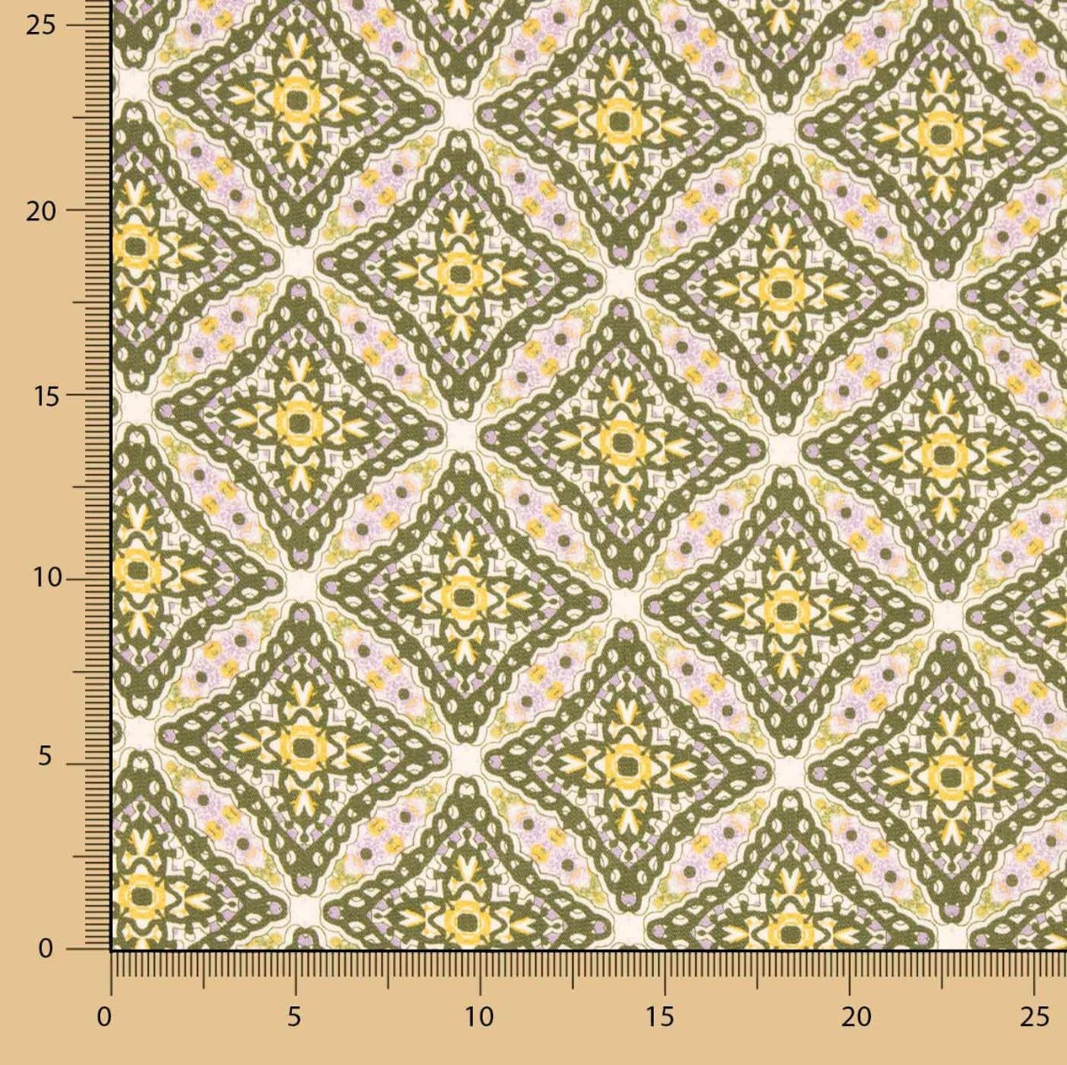 Viscose olive Tile Garden - Ribes y Casals