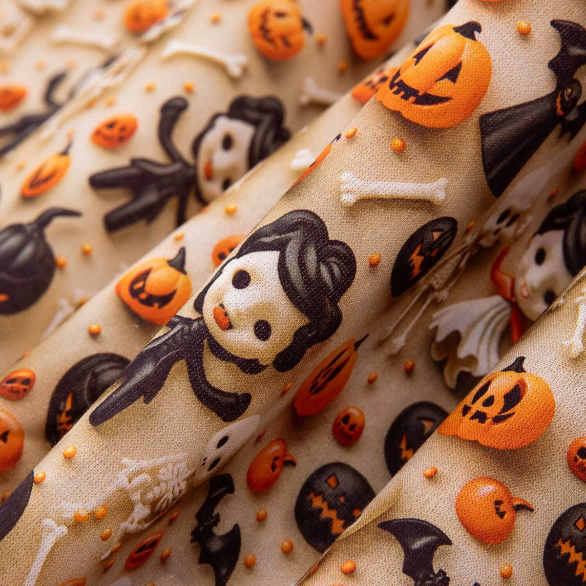 Popeline de coton Halloween - Ribes y Casals