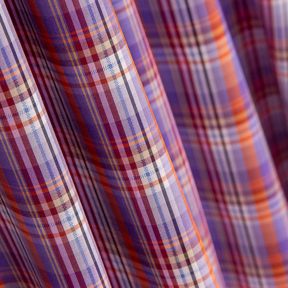 Chemise en popeline à carreaux Glasgow - Ribes y Casals