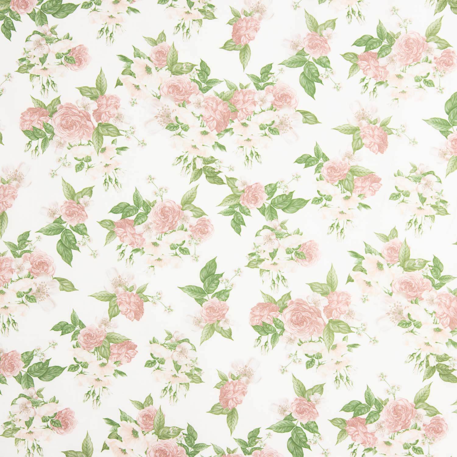 Popeline de coton Roses vintage - Ribes y Casals