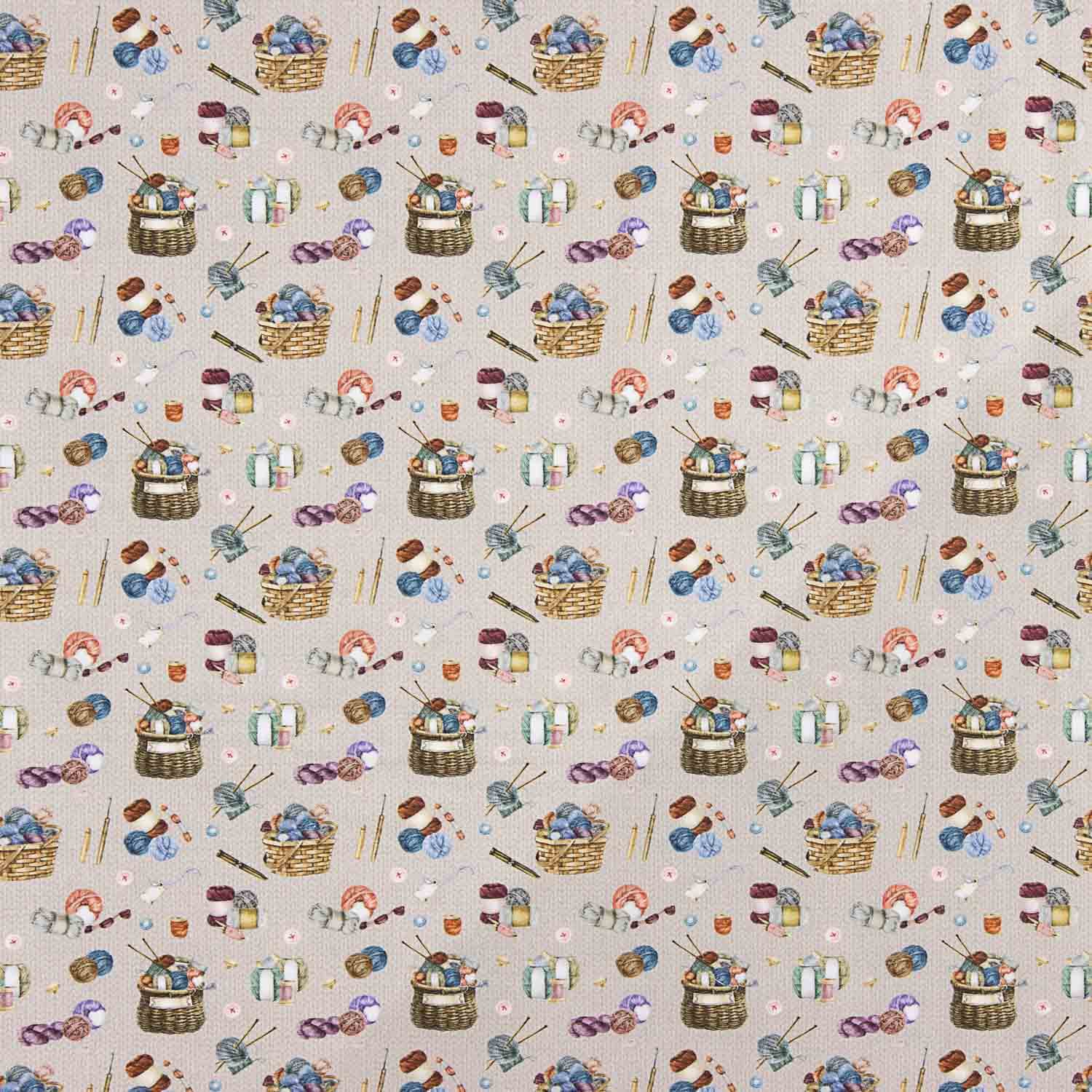 Popeline de coton Moments Laine - Ribes y Casals