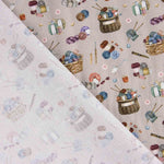 Popeline de coton Moments Laine - Ribes y Casals