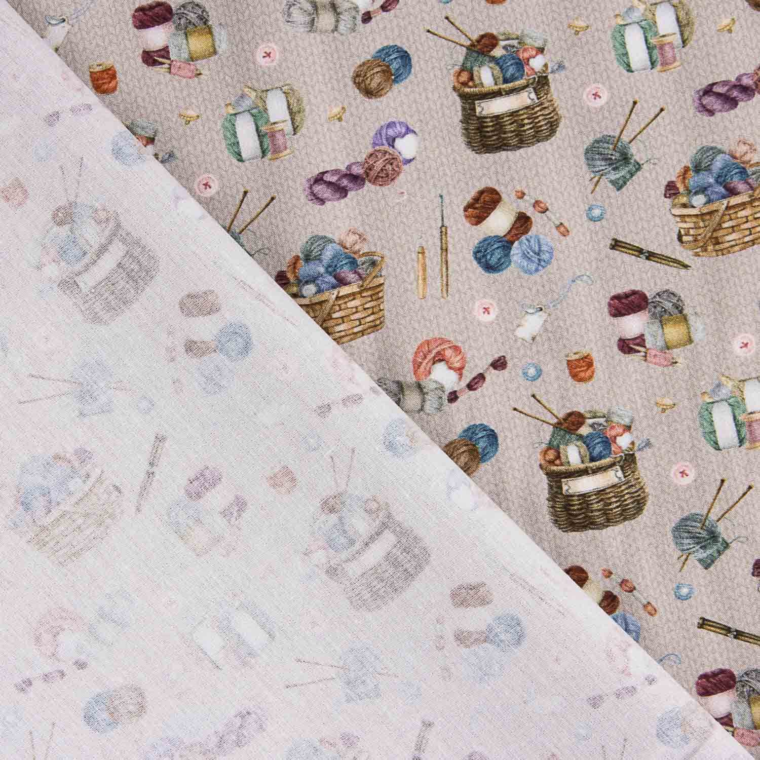 Popeline de coton Moments Laine - Ribes y Casals