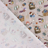 Popeline de coton Moments Laine - Ribes y Casals