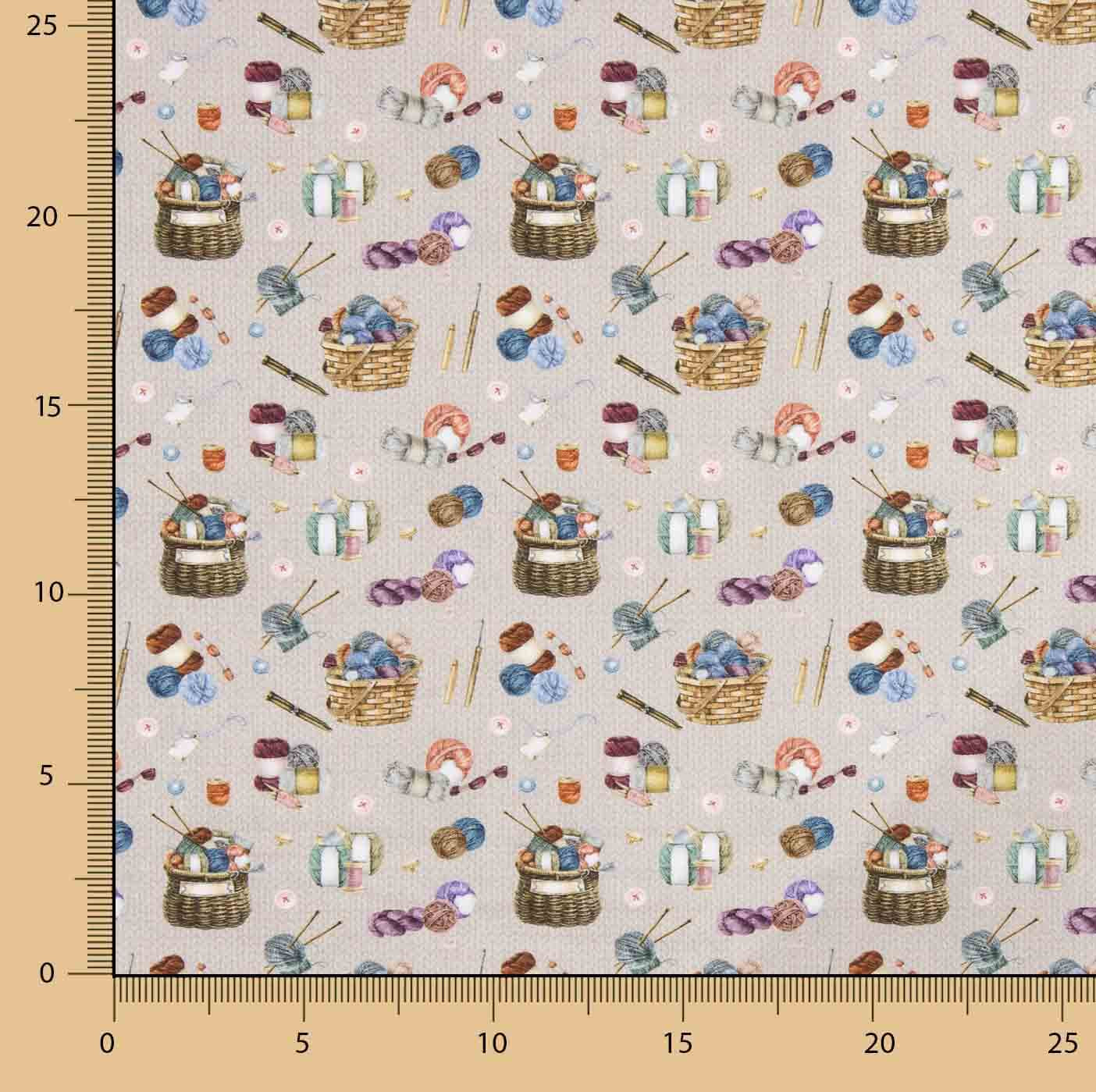 Popeline de coton Moments Laine - Ribes y Casals