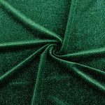 Velours Stretch Geo Glitter Vert Bouteille - Ribes y Casals
