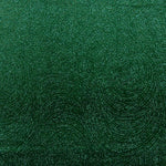 Velours Stretch Geo Glitter Vert Bouteille - Ribes y Casals
