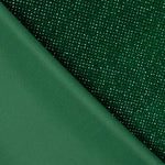 Velours Stretch Scintillant Vert Bouteille - Ribes y Casals