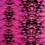 Lycra Floqué Trash Fuchsia - Ribes y Casals