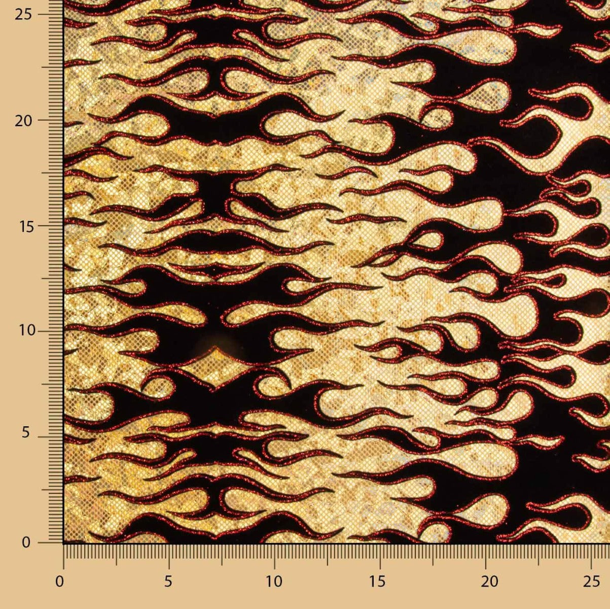 Trash Lycra Floqué Or - Ribes y Casals