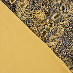 Lycra Floqué Animal Doré - Ribes y Casals