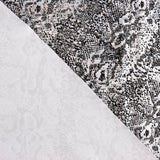 Lycra Floqué Animal Argent - Ribes y Casals