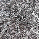 Lycra Floqué Animal Argent - Ribes y Casals