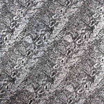 Lycra Floqué Animal Argent - Ribes y Casals