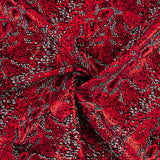 Lycra Floqué Animal Rouge - Ribes y Casals