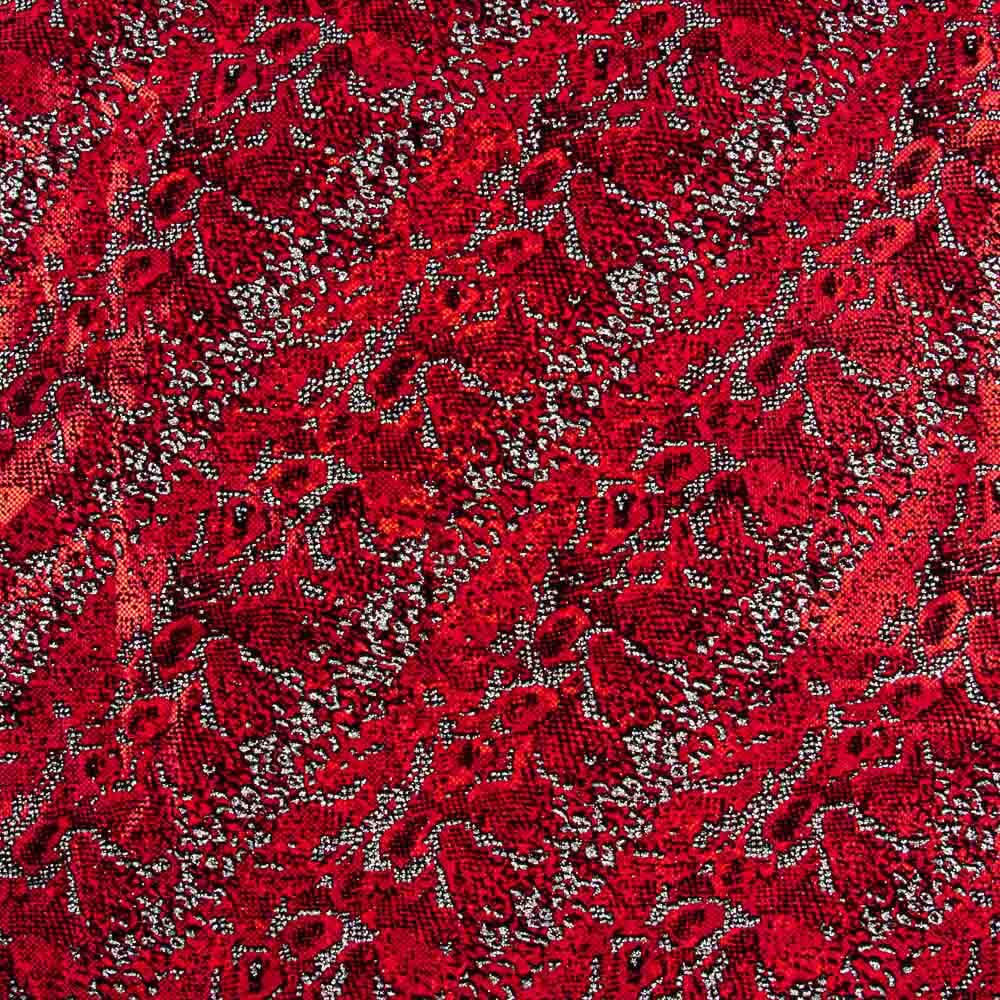 Lycra Floqué Animal Rouge - Ribes y Casals