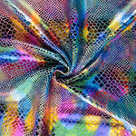 Feuille multicolore serpent Lycra - Ribes y Casals