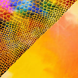 Drap Lycra Serpent Orange - Ribes y Casals