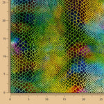 Feuille Lycra Serpent Vert - Ribes y Casals