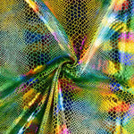 Feuille Lycra Serpent Vert - Ribes y Casals