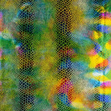 Feuille Lycra Serpent Vert - Ribes y Casals