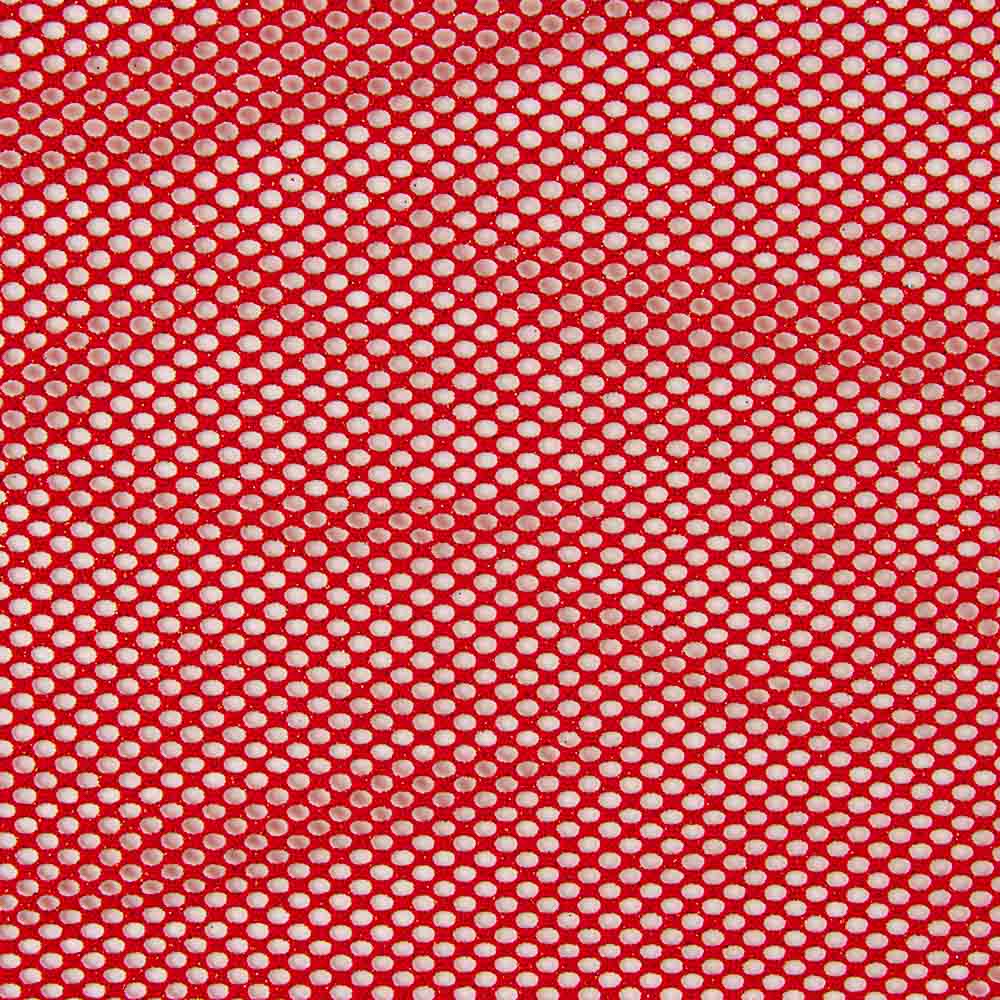 Filet Pailleté Ajouré Rouge - Ribes y Casals