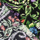 Koshibo Imprimé Mille Fleurs Noir - Ribes y Casals