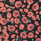 Koshibo Imprimé Coquelicot Noir - Ribes y Casals