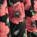Koshibo Imprimé Coquelicot Noir - Ribes y Casals