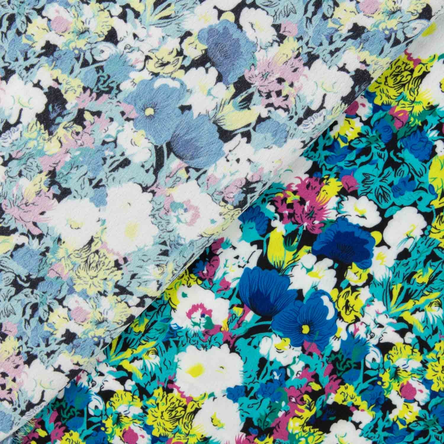Koshibo Imprimé Fleur Bleue - Ribes y Casals