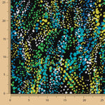 Koshibo Estampado Splash Turquesa - Ribes y Casals