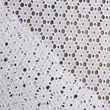 Broderie suisse Marguerite Blanc naturel - Ribes y Casals