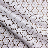 Broderie suisse Marguerite Blanc naturel - Ribes y Casals