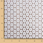 Broderie suisse Marguerite Blanc naturel - Ribes y Casals