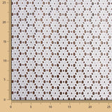 Broderie suisse Marguerite Blanc naturel - Ribes y Casals