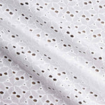 Broderie suisse Fleur Forêt Blanc Naturel - Ribes y Casals