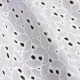 Broderie suisse Fleur Forêt Blanc Naturel - Ribes y Casals