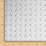 Broderie suisse Fleur Forêt Blanc Naturel - Ribes y Casals