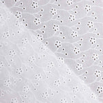 Broderie suisse Fleur Trèfle Blanc Naturel - Ribes y Casals