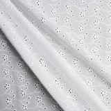 Broderie suisse Fleur Trèfle Blanc Naturel - Ribes y Casals