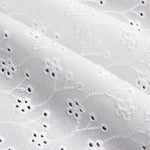 Broderie suisse Fleur Trèfle Blanc Naturel - Ribes y Casals