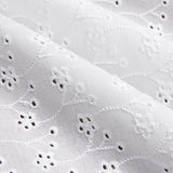 Broderie suisse Fleur Trèfle Blanc Naturel - Ribes y Casals