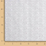 Broderie suisse Fleur Trèfle Blanc Naturel - Ribes y Casals