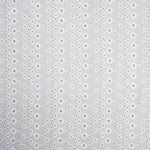 Broderie suisse fleur champ blanc naturel - Ribes y Casals