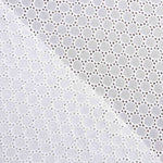 Broderie suisse géométrique blanc naturel - Ribes y Casals